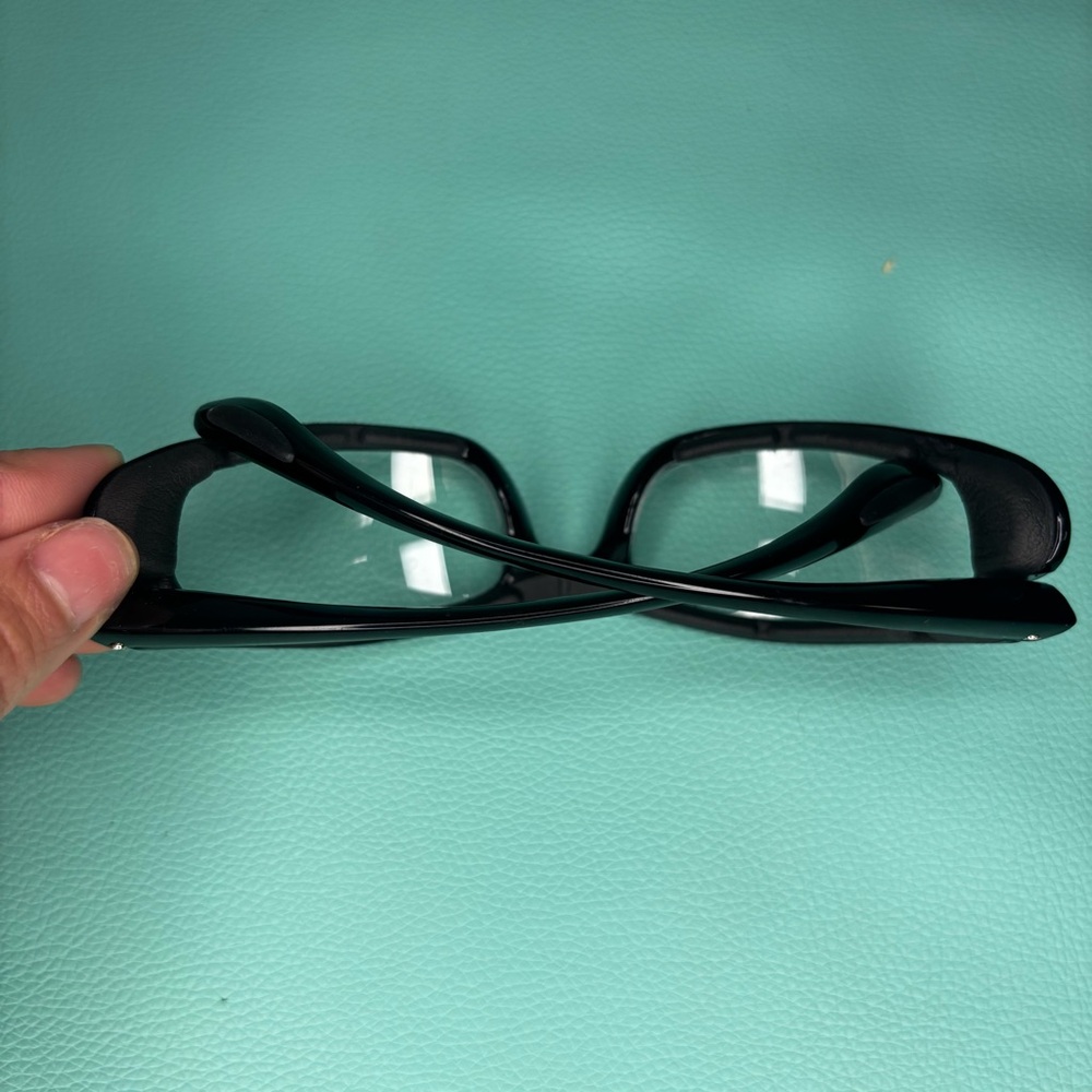 Harley-Davidson Slick HDS 803 Black Protective Goggles with Clear Lenses - Picture 9 of 10